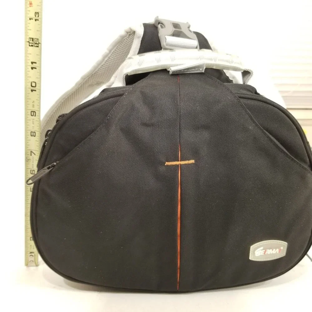 Eirmai Photo Camera Video Sling Bag Organizer Backpack Case Grey Black 11